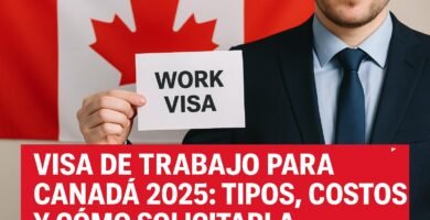 Visa de Trabajo para Canadá 2025: Tipos, Costos y Cómo Solicitarla