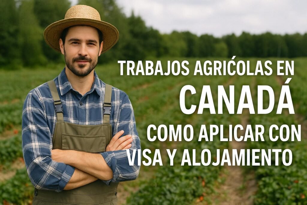 Trabajos Agrícolas en Canadá 2025: Cómo Aplicar con Visa y Alojamiento