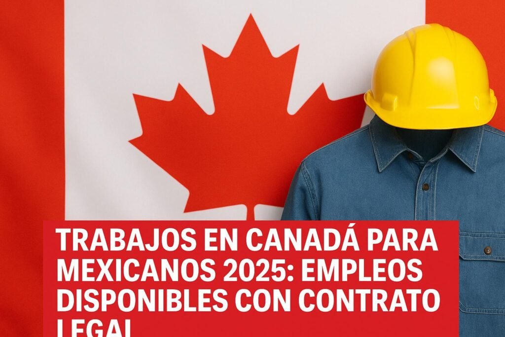 Trabajos en Canadá para Mexicanos 2025: Empleos Disponibles con Contrato Legal