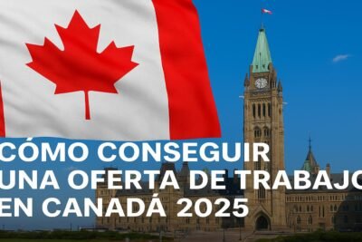 Cómo conseguir una oferta de trabajo en Canadá desde tu país en 2025