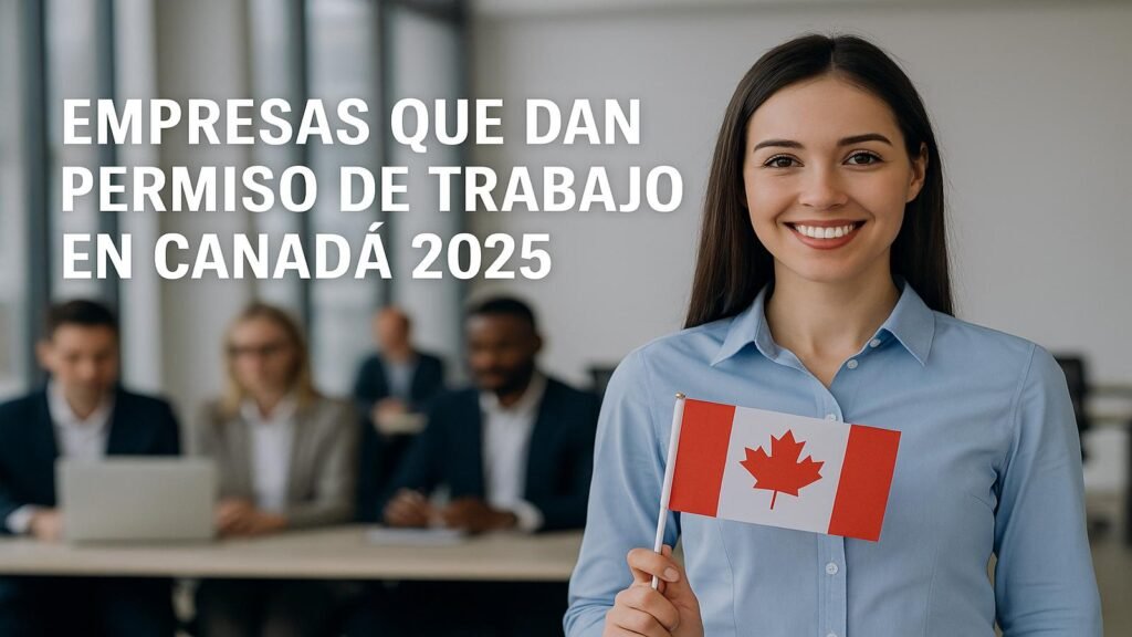 Empresas que Dan Permiso de Trabajo en Canadá 2025