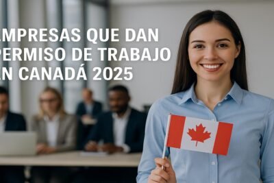 Empresas que Dan Permiso de Trabajo en Canadá 2025