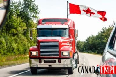 Camioneros en Canadá