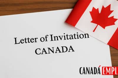 Carta de invitación a Canadá