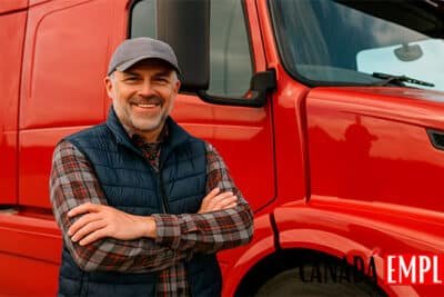 Trabajo como conductor en Canadá
